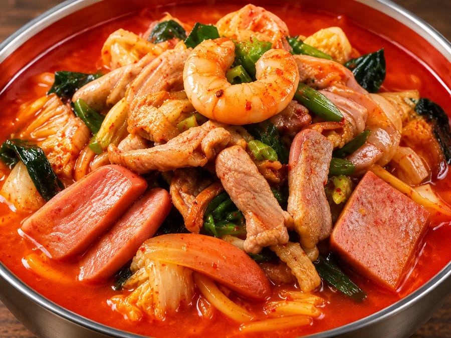 부대찌개짬뽕