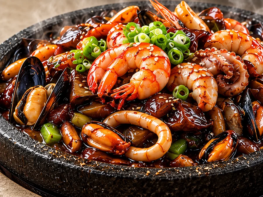 돌판해물짜장 (2인)